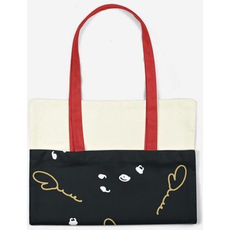 Sac Shopping - Tote Bag Coton - 34 x 40 cm - Porté Épaule - Réutilisable - 1 Pièce (1/4)