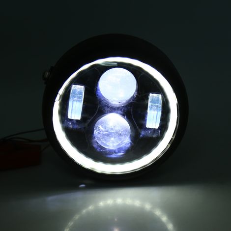 16 cm/6,5" LED-Scheinwerfer für Sportster-, Café Racer- und Bobber-Motorräder – Projektorlampe (1/5)