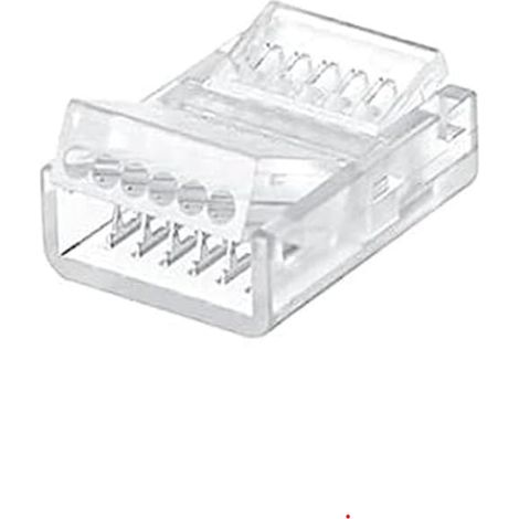 Connettore dritto per strisce LED da 12 mm a 6 pin (1/2)