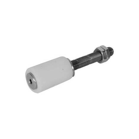 Deco Fer Forge – Olive de guidage nylon Ø30mm – Hauteur 40,5mm – Hauteur totale 75mm – Tige filetée M12 – Résistance à l'usure accrue