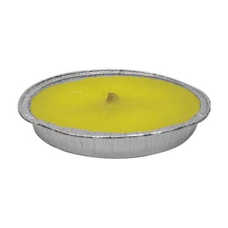 Fiaccola alla citronella in stagnola ø cm 11x2h