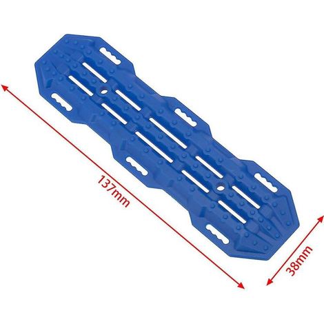 Lot 2 rampes récupération sable noir – Planches évacuation pour boue ou neige, sécurité tout-terrain