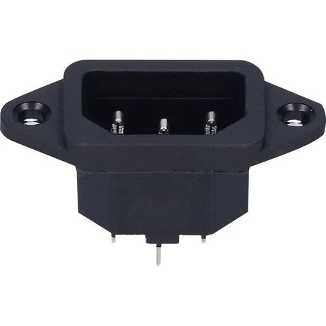 Lot de 10 prises mâles d'alimentation à 3 conducteurs en cuivre pour montage sur châssis, alimentation industrielle AC250V 10A (1/5)