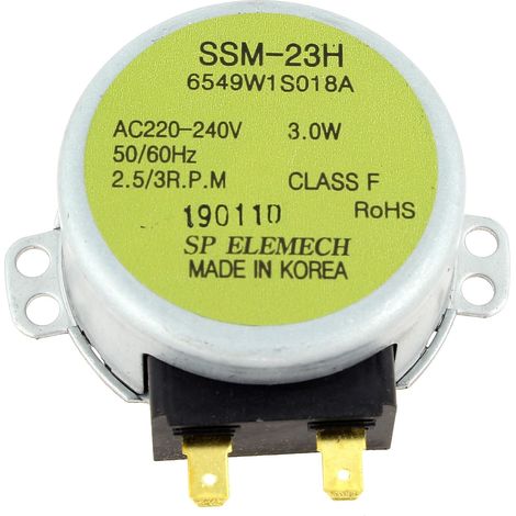 Motore piastra ssm-23h 6549w1s018a per microonde bosch