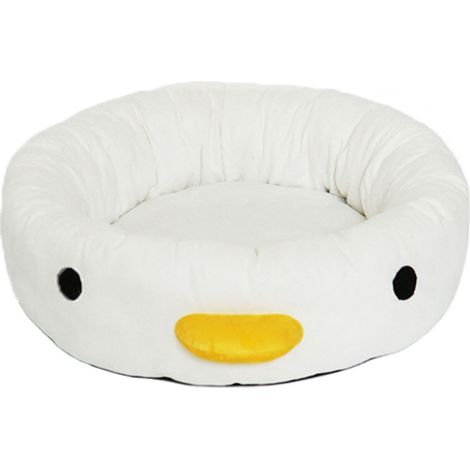 Lit pour chat nid poule amovible en coton PP ultra doux antidérapant lavable hiver confortable (1/5)