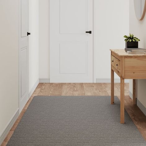 Tapis de couloir Tapis de salon Tapis d'entrée gris 100x180 cm 76255 (1/5)