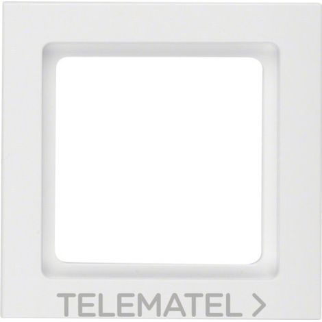 Marco 1 elemento Berker By Hager Q3 10116099 Blanco Mate