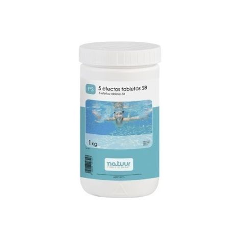 Cloro 5 Acciones Tableta 250 Gr 1 Kg