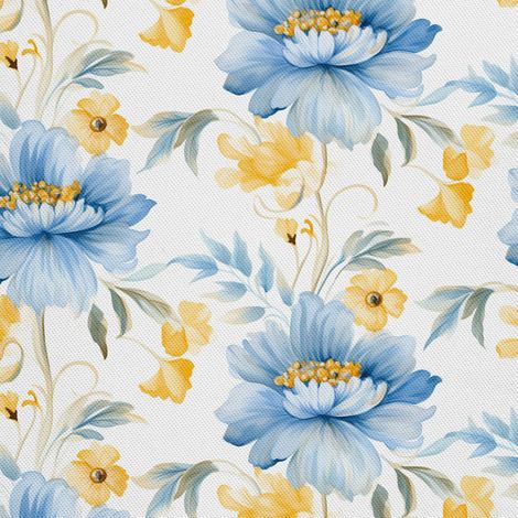 Tela decorativa para exteriores Oxford - Flores - DX2186 (1/5)