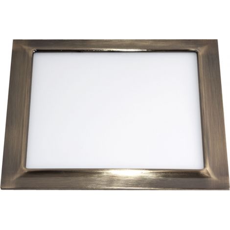 Downlight Ventura Leder LED 20W 3000K 1600lm (21,5x21,5x1,5cm) (1/2)