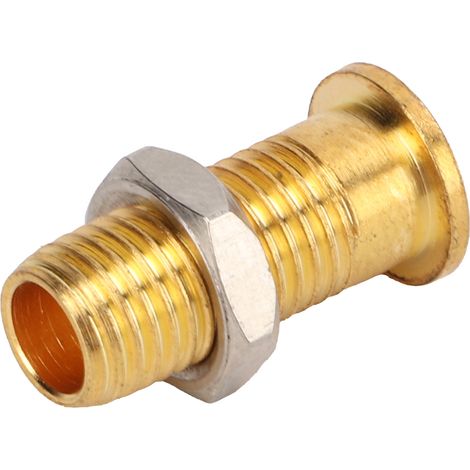 Lot de 20 fiches banane femelles 21.140 diamètre 4mm en cuivre doré avec écrou M6 pour test électrique et mesure (1/5)