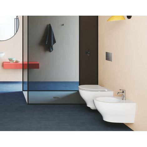 Sanitari Pratica sospesi cm. 53x35,5 con sedile softclose di