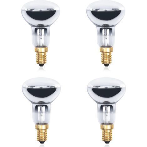 Luxvista Ampoule E14 Spot R50 Dimmable Ampoule E14 R50 Réflecteur Blanc Chaude 2700K Ampoule Petit Culot à Vis SES, 4-Pack (1/5)