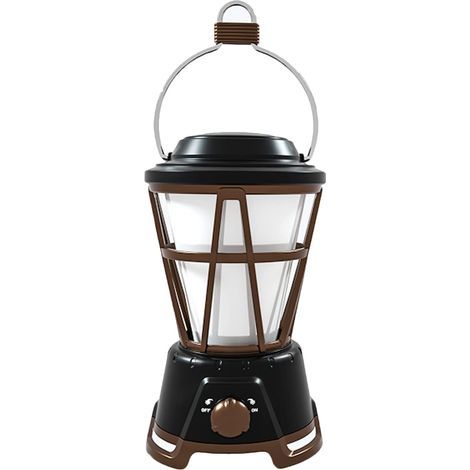Lanterne Camping LED, Lampe Camping Rechargeable Puissante 1000lm, Lampe Torche pour Eclairage Extéieur, Luminosité Réglable 2 Modes, Eclairage Camping Etanche pour Camping, Excursions, Secours, Pêche (1/5)