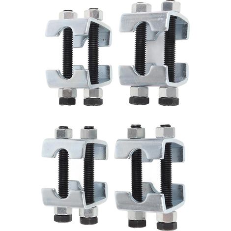 Ensemble de 4 mini compresseurs de ressorts hélicoïdaux, entretoises de ressort réglables en acier au carbone, outil de réglage pour amortisseurs (1/5)