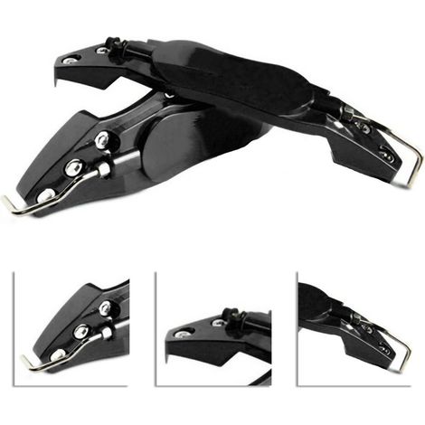 Étriers de frein universels en alliage d'aluminium haute résistance, protections d'étrier pour voiture, couleur noire, petite taille. (1/5)