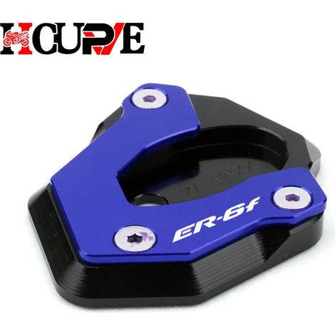 (Bleu-ER6F) Béquille latérale CNC pour moto, compatible avec KAWASAKI ER-6N ER6N ER 6N ER 6F ER6F ER 6F 2012-2016 maxpower (1/3)