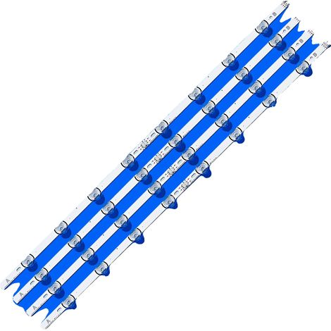 Striscia LED, lunga 804 mm, 8 LED, tensione 6V, compatibile con 39LB5610, nuova (1/5)