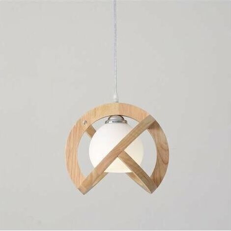 Suspension Luminaire Vintage Industrielle Lustre - Bois Luminaire Plafonnier Vintage E27 Lustre Suspension pour Restaurant Salon Chambre Cuisine Bar Couloir (1/3)