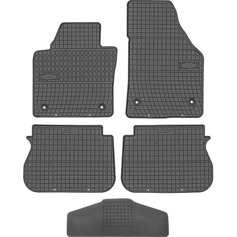 Tappetini Frogum ET0391 - copertura 200000/1 - Volkswagen Caddy (5 posti/tipo 2K) 2003-2020 - vano piedi anteriore AV - installati (1/5)