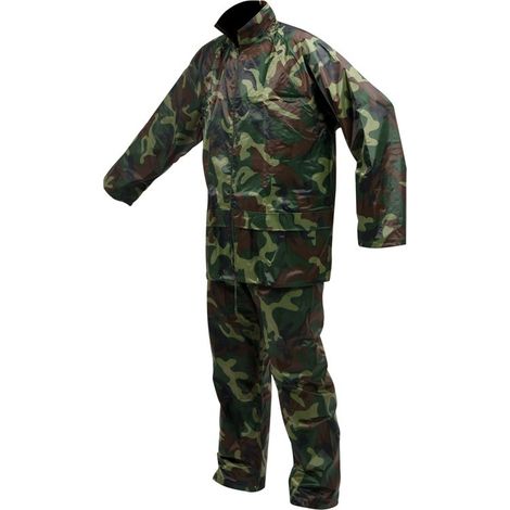 Camo-Regenmantel-Set GRÖSSE.XXL 74647 vorel (1/3)
