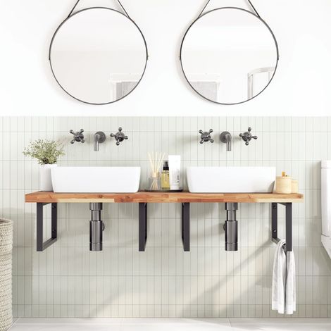 Maison Exclusive - Waschtischplatte Ölbeschichtung 120x60x4 cm Ma
