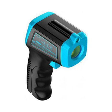 Thermometre Infrarouge, Pistolet De Temperature Laser Numerique Sans Contact -58 °F A 1112 °F (-50 °C A 600 °C) Avec Ecran Lcd, Bleu, Bleu-- (1/3)