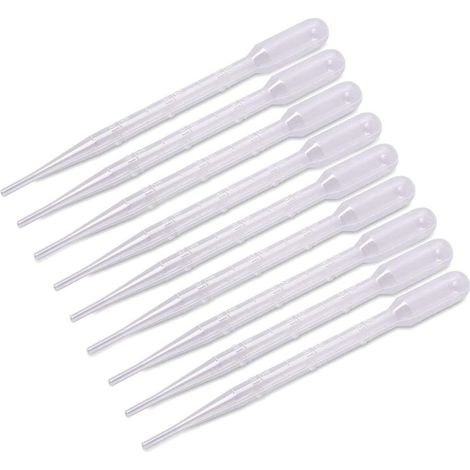 MINKUROW Transferpipetten aus Kunststoff, 3 ml, 40 Stück (1/3)
