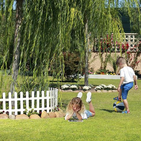 PACK 5 MINI VALLAS CLICKFENCE BLANCO 40X40 CM NORTENE