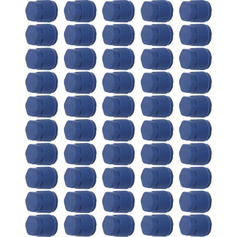 Lot de 50 bouchons de vanne climatisation auto ABS M9X1 universels pour voitures camions véhicules TP (1/5)