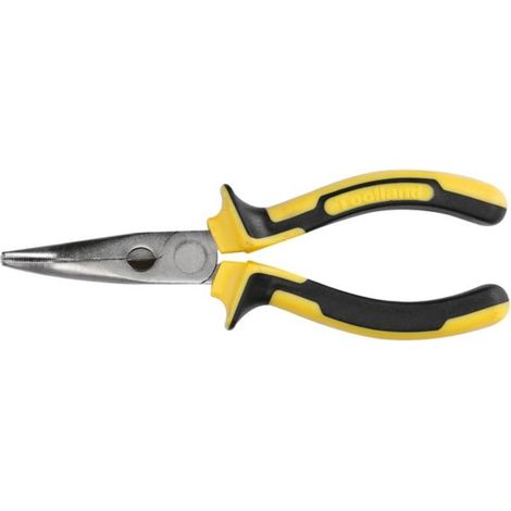 PINCE À BECS RONDS COUDÉS 6.5" / 165 mm (1/2)