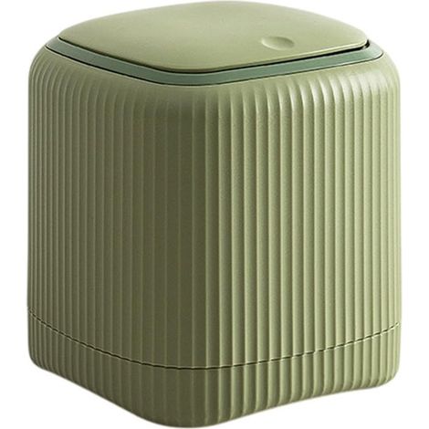 Kleine Mülleimer Mülleimer mit Deckel Mülleimer Büro Mülleimer Schreibtisch Mülleimer Tragbare Mülleimer für Wohnzimmer, Küchen, Badezimmer, Büro (1/5)