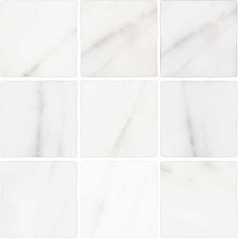 Carrelage grès cérame GEA - 12x12 cm Calacatta - - boîte de 0.54 m2 - Gioia Materia