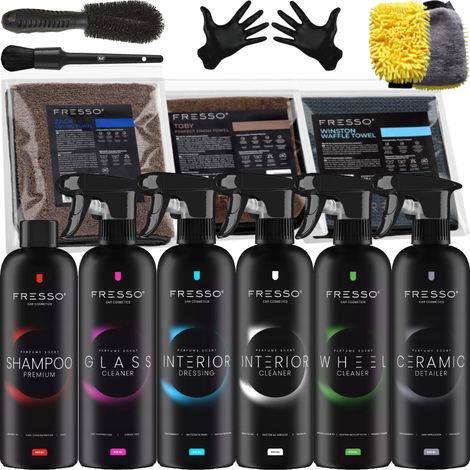 Kit cosmétique d'entretien automobile Fresso XXL