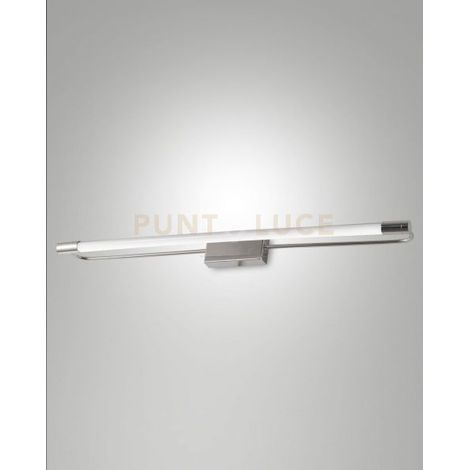 RAPALLO APPLIQUE CROMO IN METALLO E METACRILATO L.60CM A LED 3000K - 14W - 1580 lm