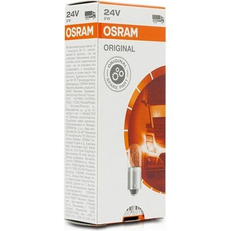 Lampe auxiliaire véhicule 24V 3W BA9s Osram 3797 (1/3)