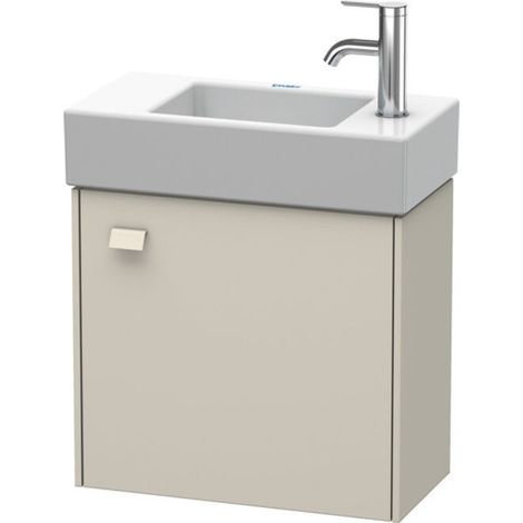 Sous-vasque BRIOSO 442x484x239mm, couleur taupe (1/2)