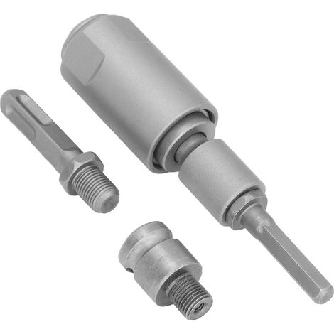 Adaptateur pour clé à chocs vers marteau électrique, en acier à haute teneur en carbone, détachable, pour perceuse ou clé dynamométrique. Convertisseur pour clé à chocs et marteau électrique. (1/5)