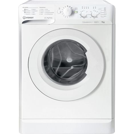 Indesit MTWC 71296 W IT lavatrice Caricamento frontale 7 kg 1200 Giri min Bianco