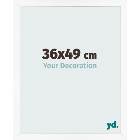 yd. - Cadre photo 36x49 - Blanc Mat - MDF - Bologna