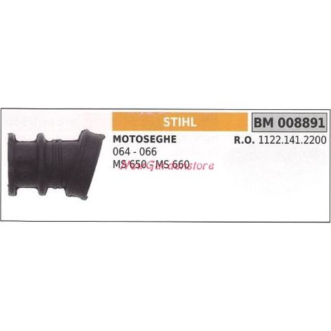 STIHL Kettensägen-Ansaugkrümmer 064 066 MS 650 660 008891