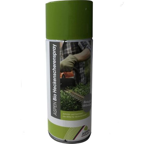 ASPEN Heckenscherenspray, für Heckenschere, Schmiermittel Harzlöser, 400ml (1/2)