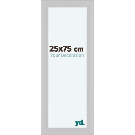 yd. - Cadre photo 25x75 - Blanc Mat - MDF - Como (1/5)