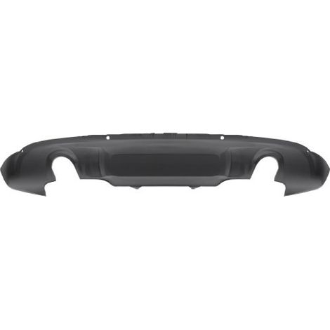 Spoiler de pare-choc arrière noir avec trous radars Audi Q5 1 phase 1 2008-2012
