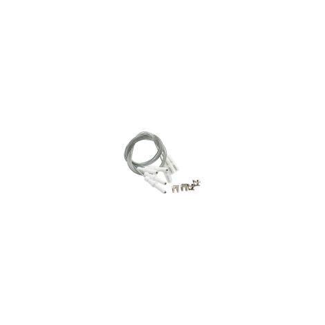 Whirlpool – Bougies d'allumage pour cuisson – Kit de 4 pièces – Compatible avec modèles WC160A – Longueur 100mm – Résistance élevée – SKU WC160A