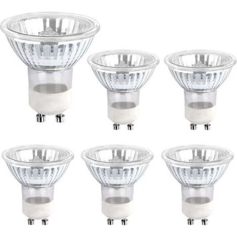 LaBlanc – GU10 35W 230V Halogenlampe, 380lm Warmweiß 2700K, dimmbare Halogen-Spotlampe, für Schrank- und Vitrinenbeleuchtung, 6er-Pack (1/5)