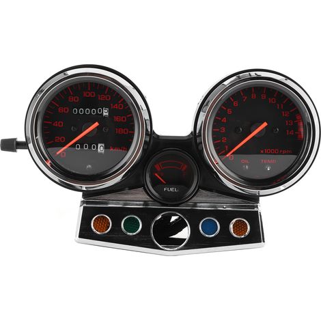 GARRYFIZH Ensemble Compteurs Moto Compteur Vitesse Odomètre Honda CB400 CB400SF MC31 1995-1998 (1/5)