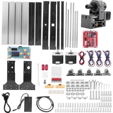 CNC 3018 Pro/Mini Machine à graver, Kit de routeur de bricolage pour plastique, bois et acrylique