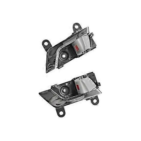 Poignées de porte intérieures gauche et droite (1 paire) pour Toyota Highlander 2008-2013, références 69205-20210 et 69206-20210-C0, chromées. (1/5)