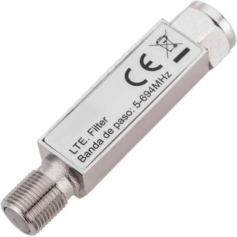 BeMatik - Filtre LTE/5G pour antenne TV/DTT 5-694 Mhz (1/5)
